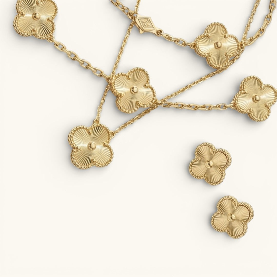 Clover Set Gold