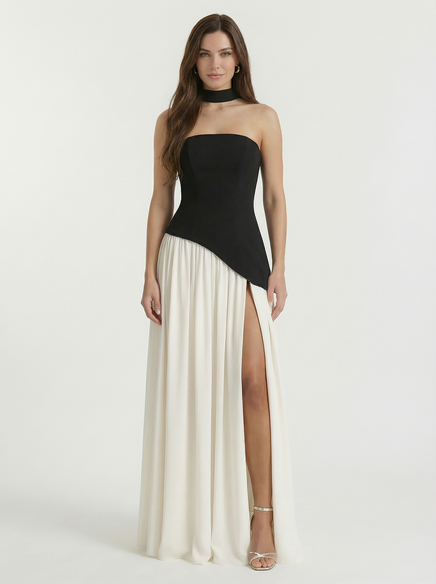Women's Strapless Maxi Dress