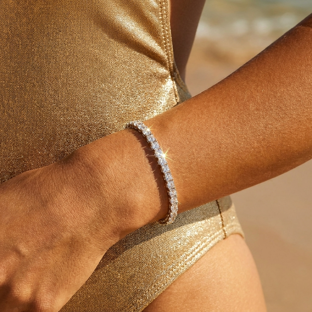 Tennis Bracelet Gold